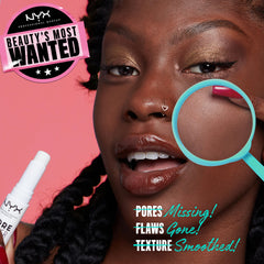 NYX Pore Filler Stick demonstrates translucent dry finish for a shine-free look