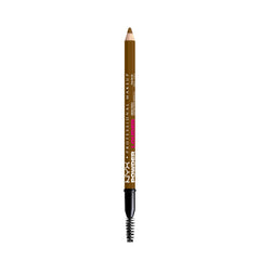 NYX Powder Louder Brow Pencil blonde application for precise brow shaping