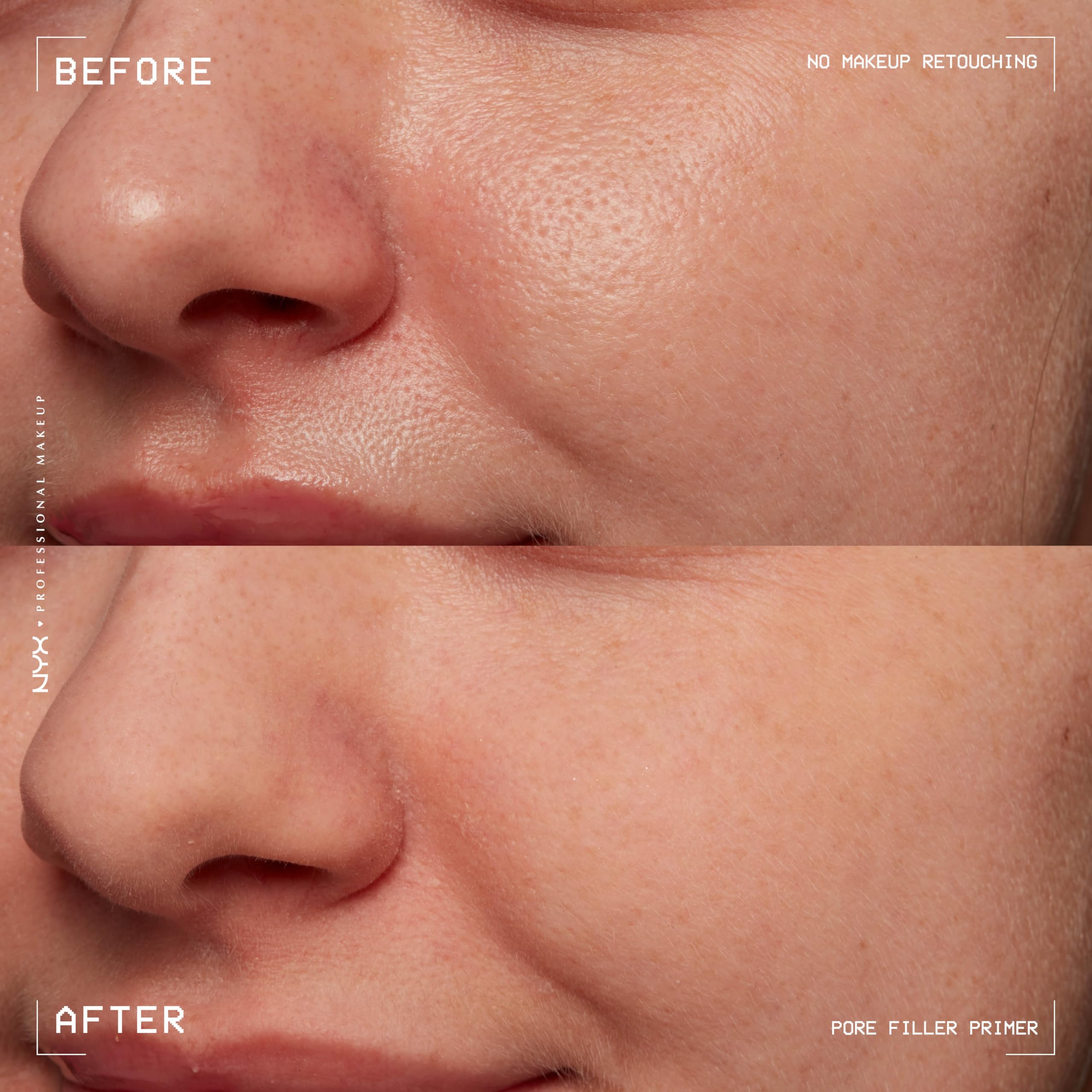 NYX Pore Filler acabado mate gracias a la fórmula difuminante.