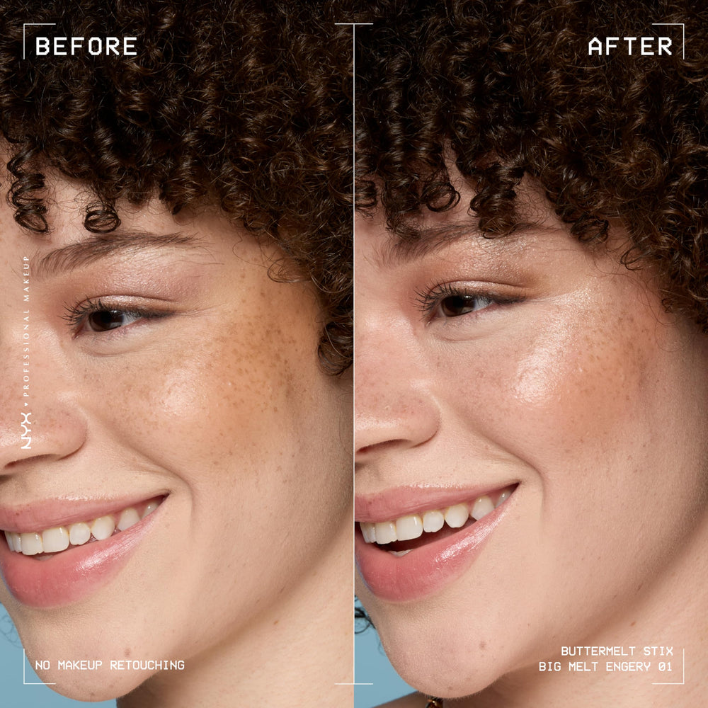 Textura cremosa de Buttermelt Glaze Stix que se funde sin esfuerzo.