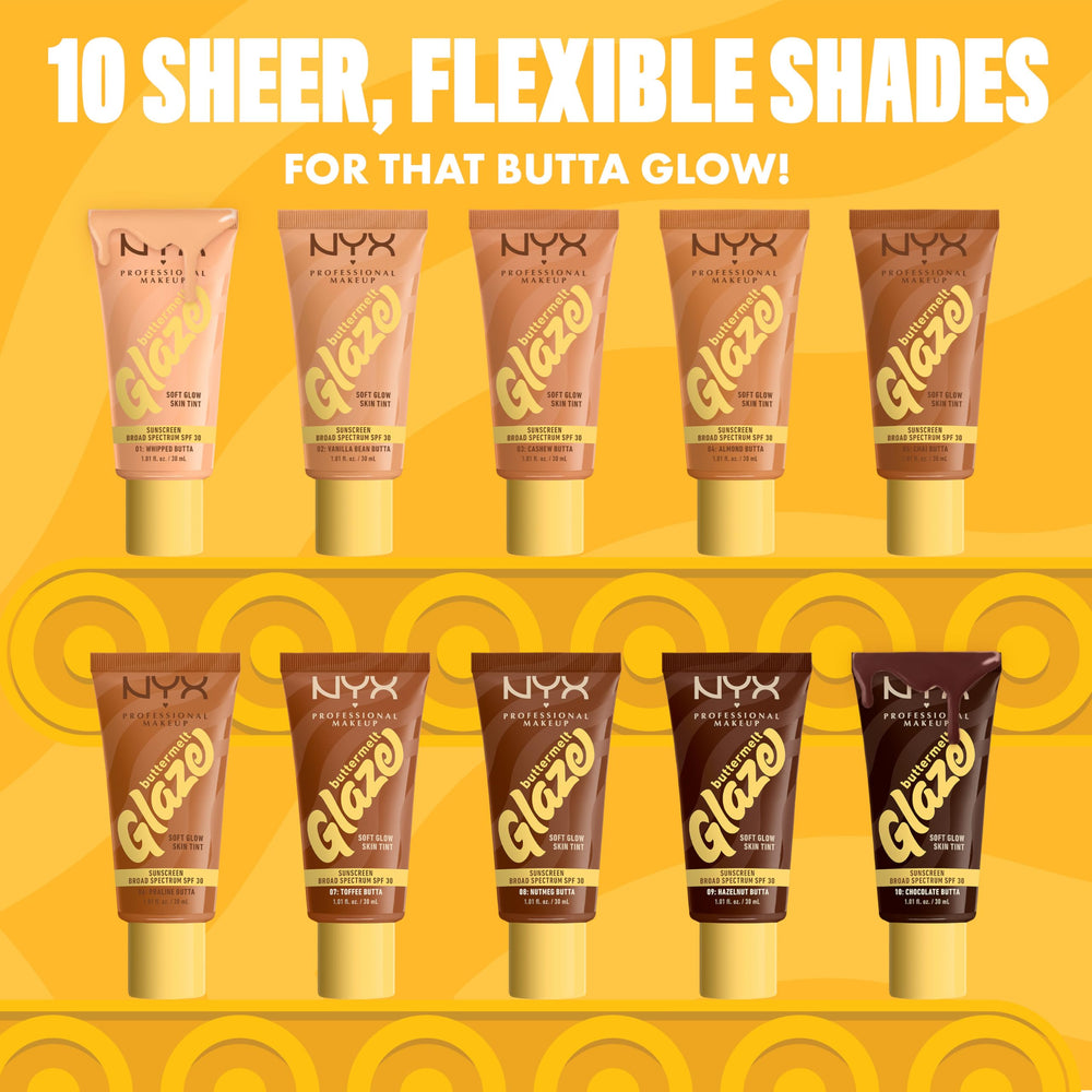 NYX Buttermelt Glaze: perfecto con corrector y polvos