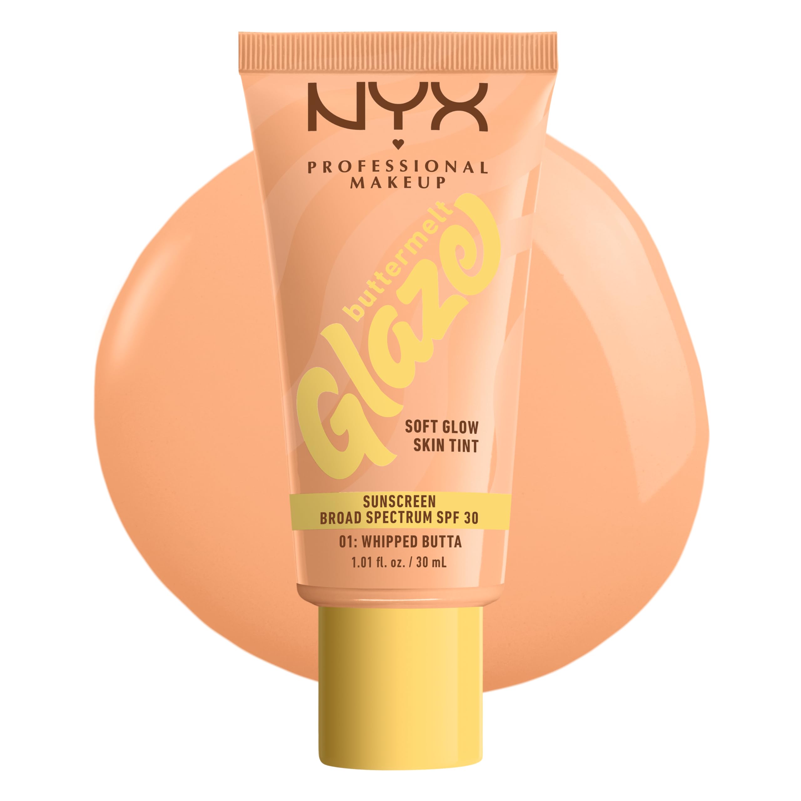 NYX Buttermelt Glaze: piel-brillante con acabado glaseado y SPF 30