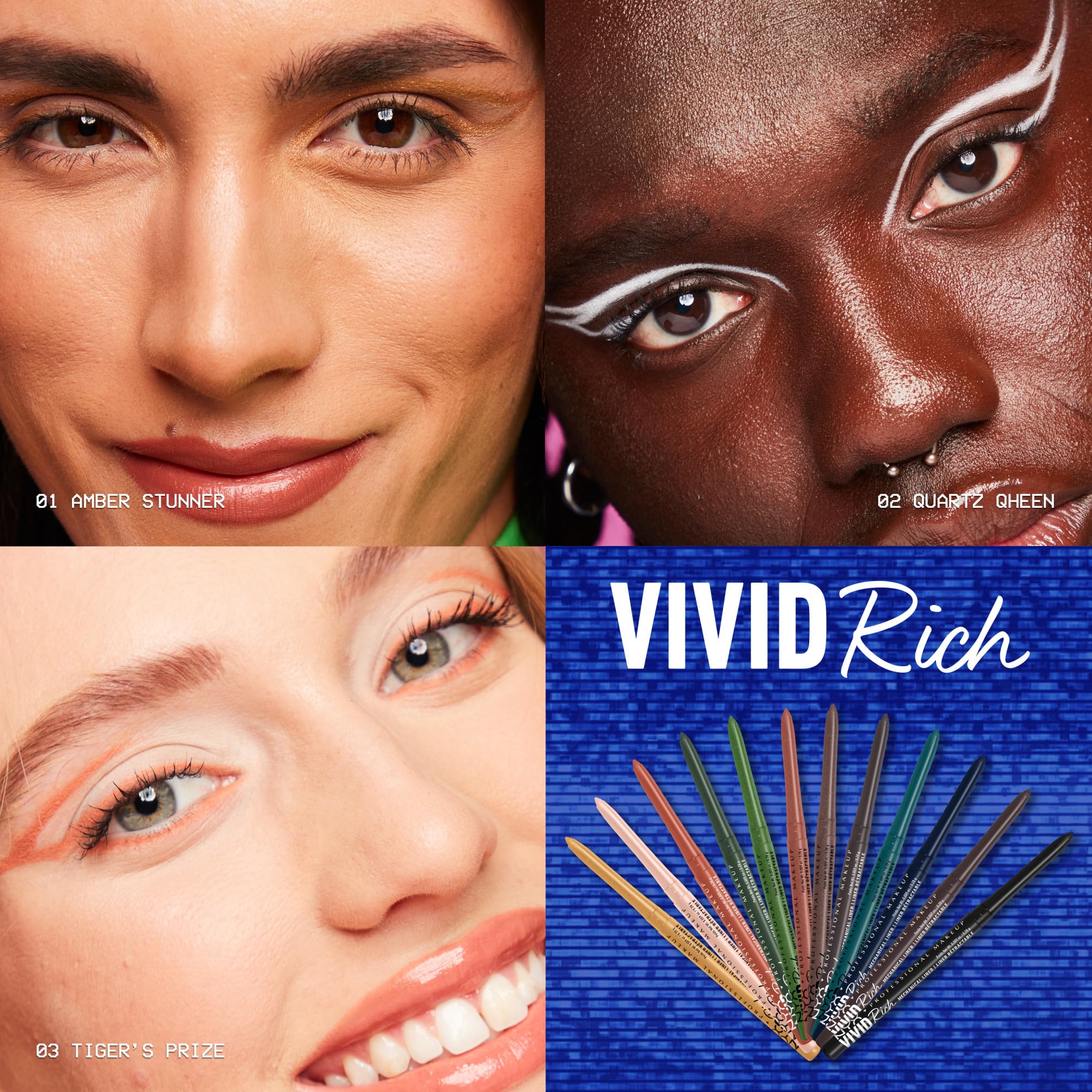 NYX cosmética ojos Esmeralda Imperio definición y estilo