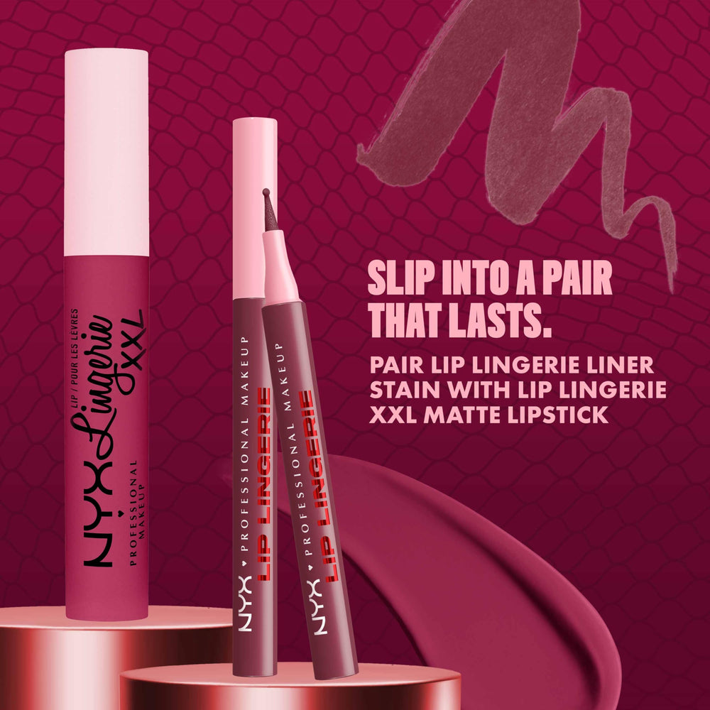 Delineador labial NYX Lip Lingerie para retoques rápidos en cualquier ocasión.