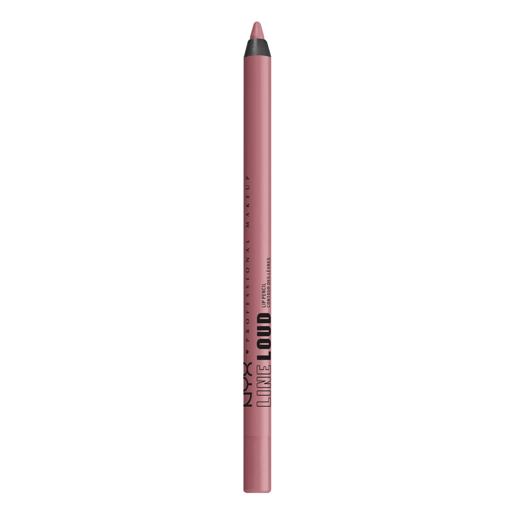 NYX Professional Makeup delineador labial Loud en tono Fierce Flirt, color vibrante y duradero.