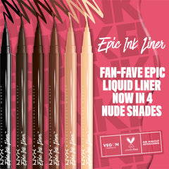 Punta ultra fina de Epic Ink Liner para trazos definidos.