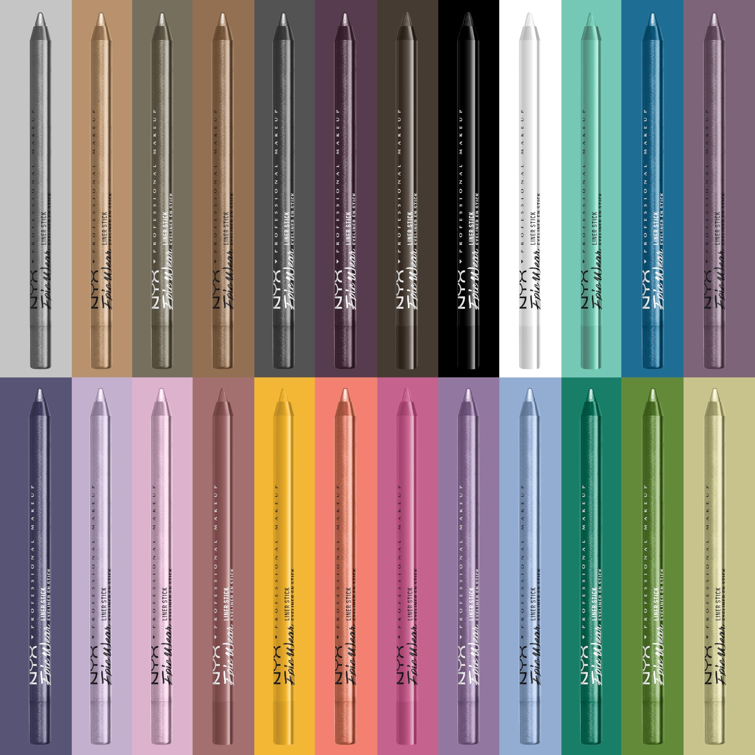 NYX PROFESSIONAL MAKEUP Epic Wear Liner Stick pigmentación alta para trazos gráficos
