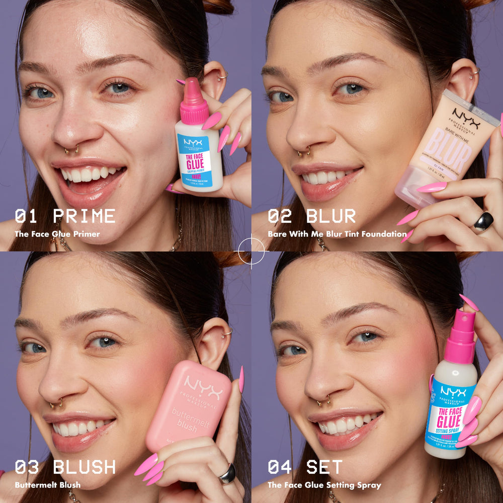 NYX The Face Glue producto libre de crueldad certificado por PETA
