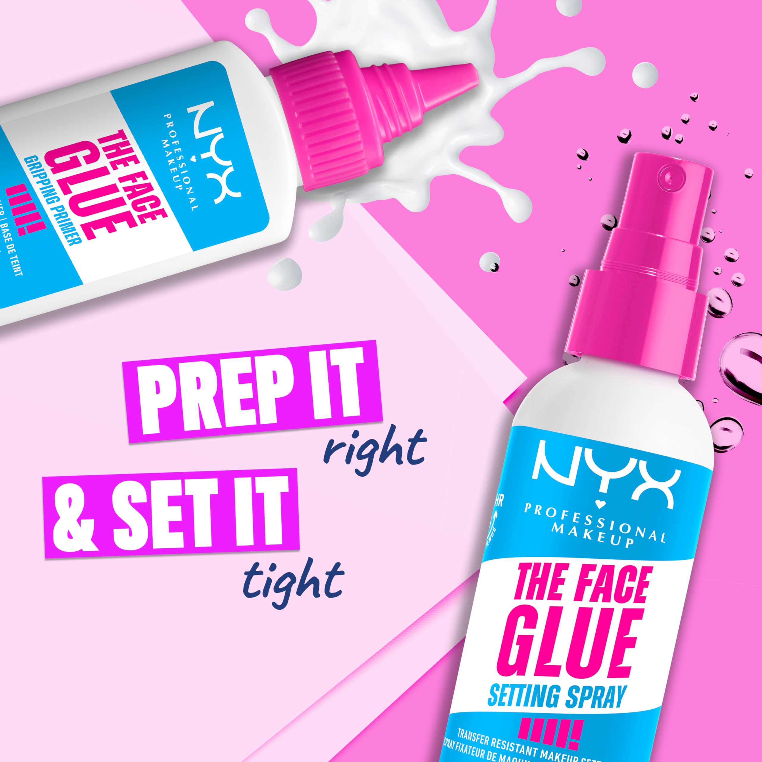 NYX The Face Glue resistencia al agua para looks intensos