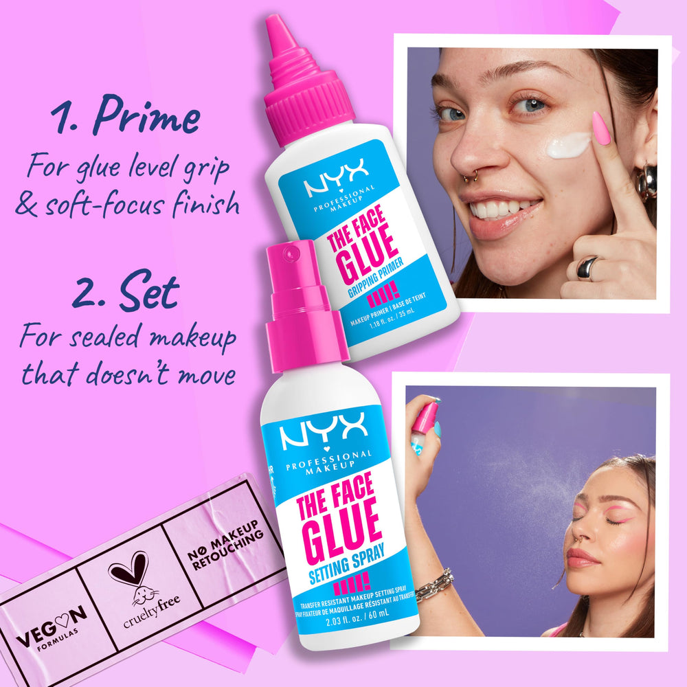 NYX The Face Glue protección contra transferencia durante el día