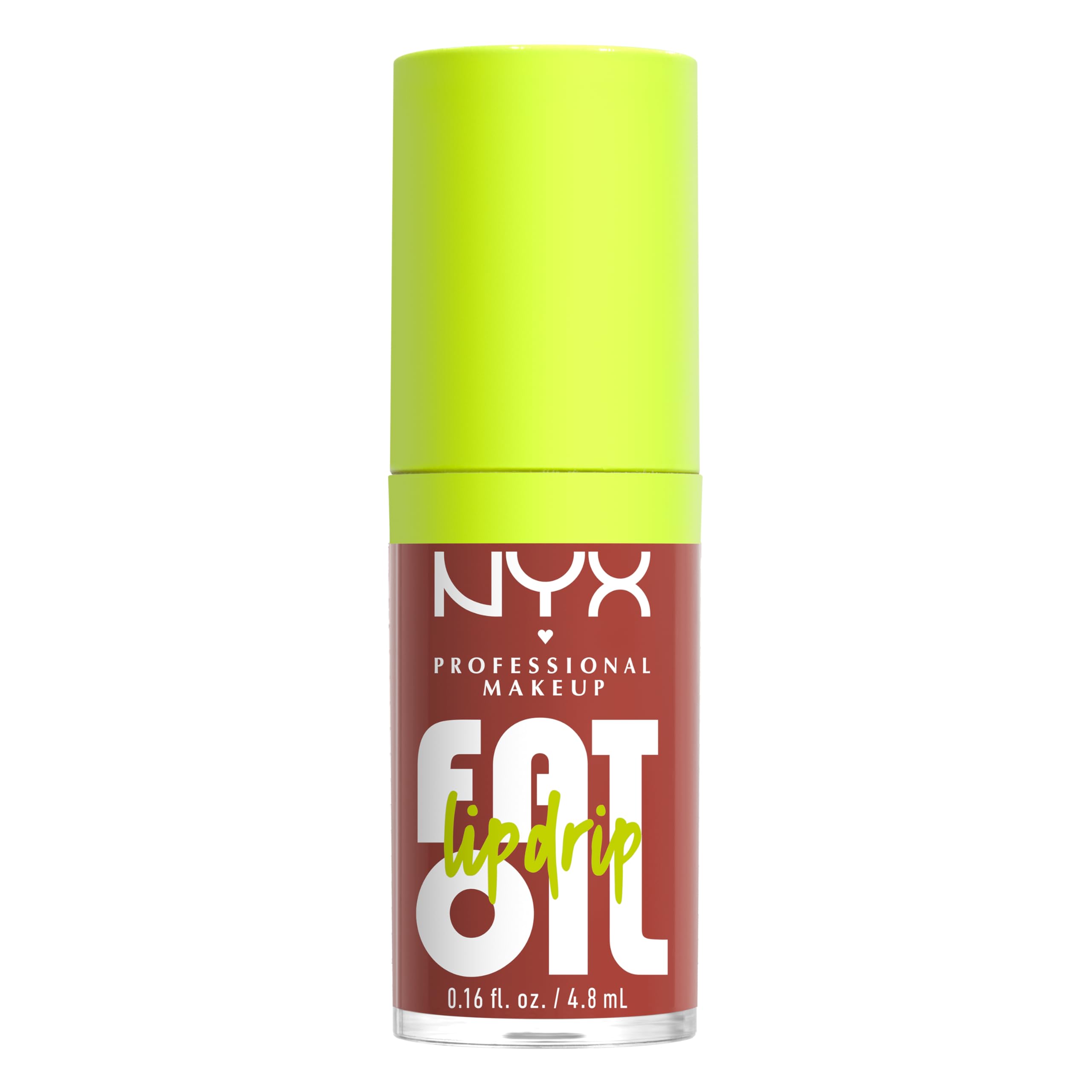 NYX PROFESSIONAL MAKEUP Fat Oil Lip Drip gloss shine detail on surface