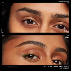 NYX Fill & Fluff: doble punta para delinear y difuminar.