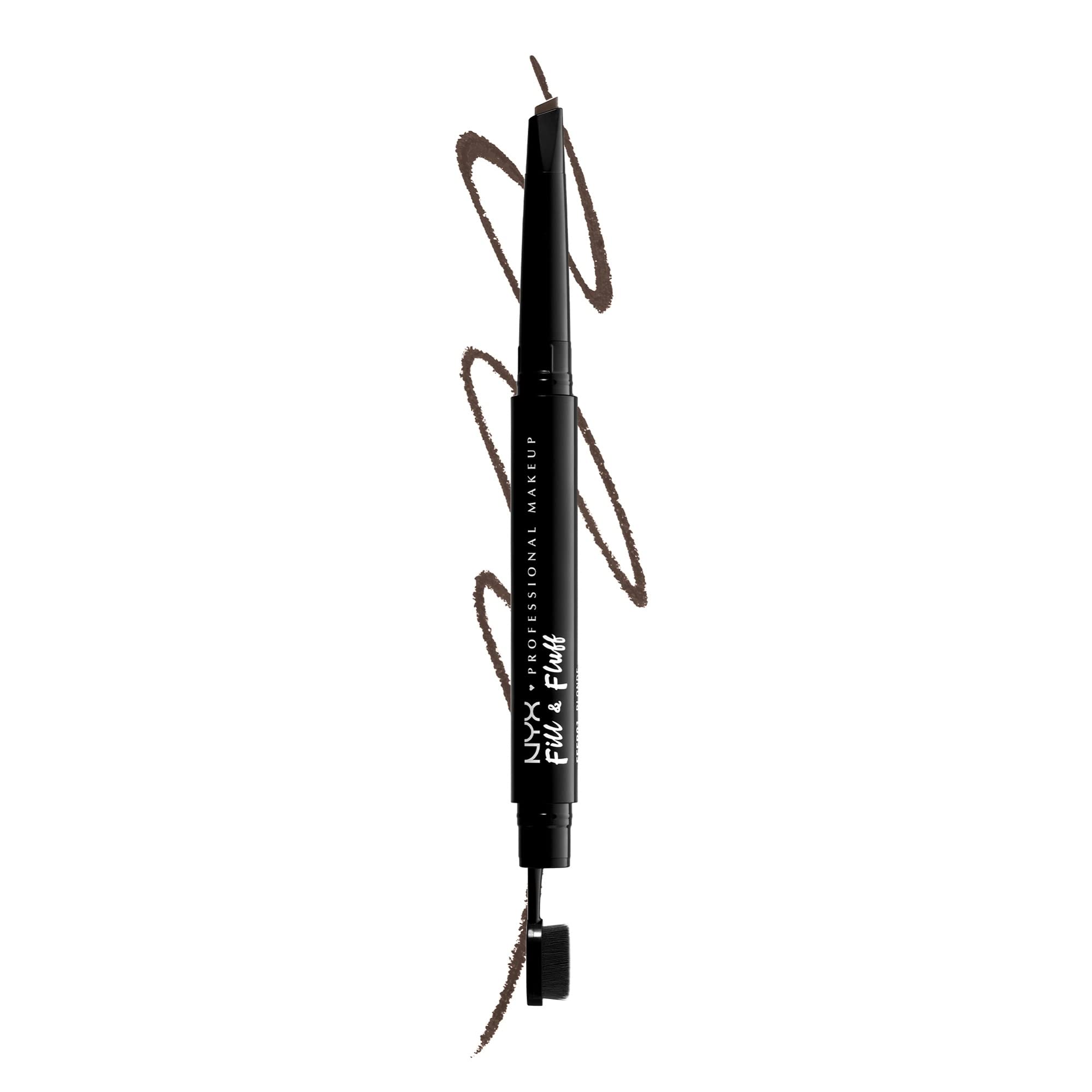 NYX cejas: lápiz con punta en forma de lágrima para delinear con precisión.