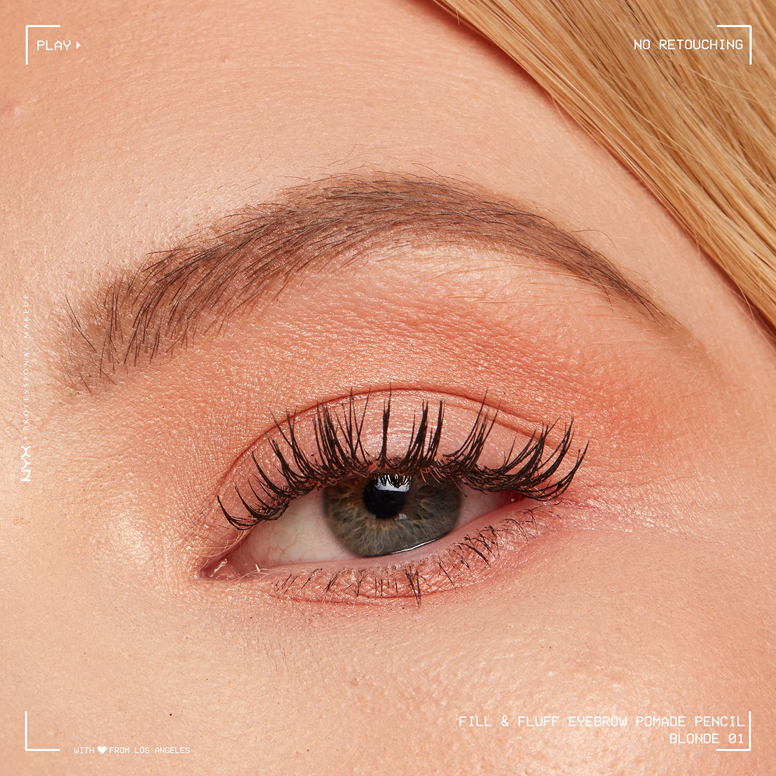 Eight matte shades, including Blonde, adapt to different skin tones.