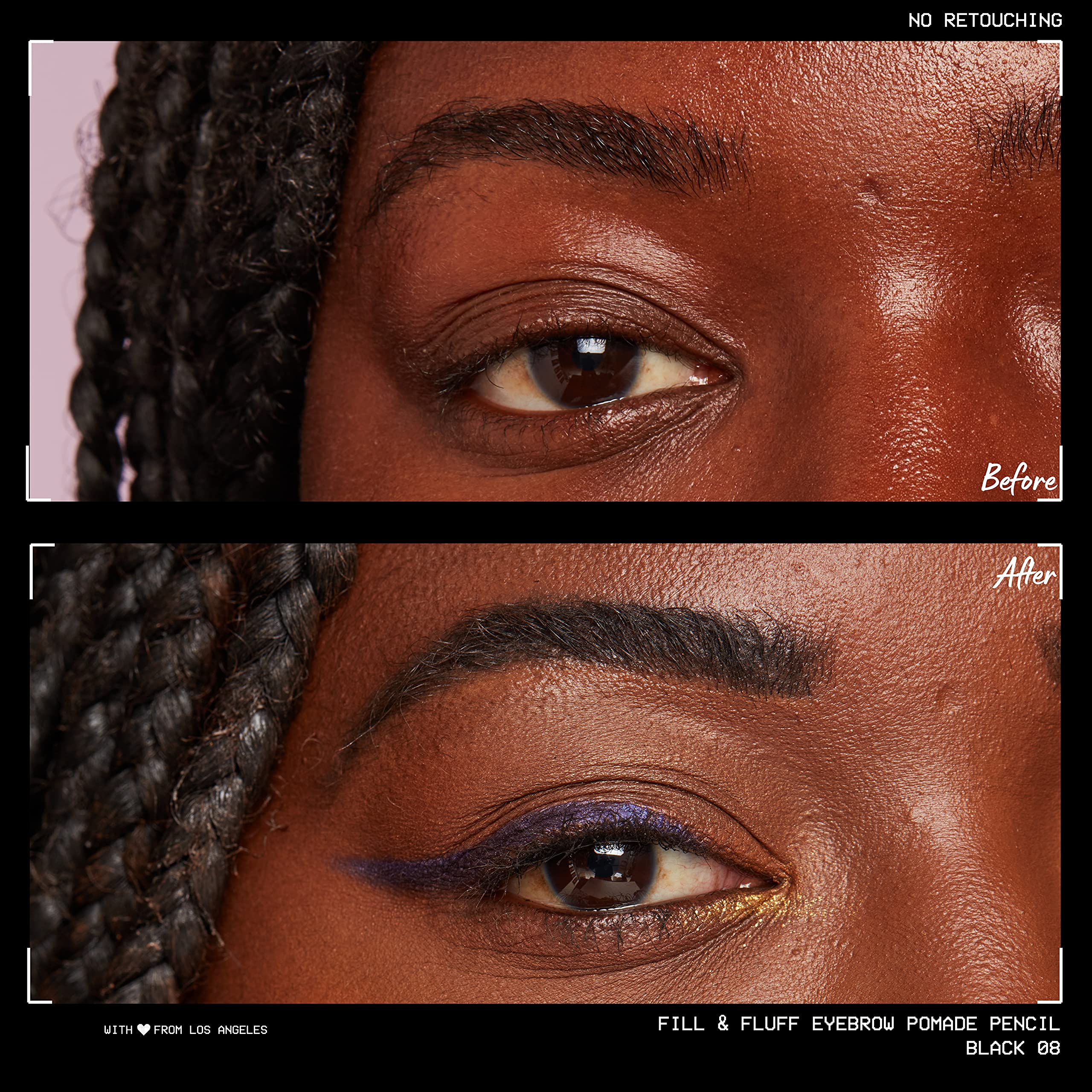 NYX Fill & Fluff Eyebrow Pencil eight matte shades range