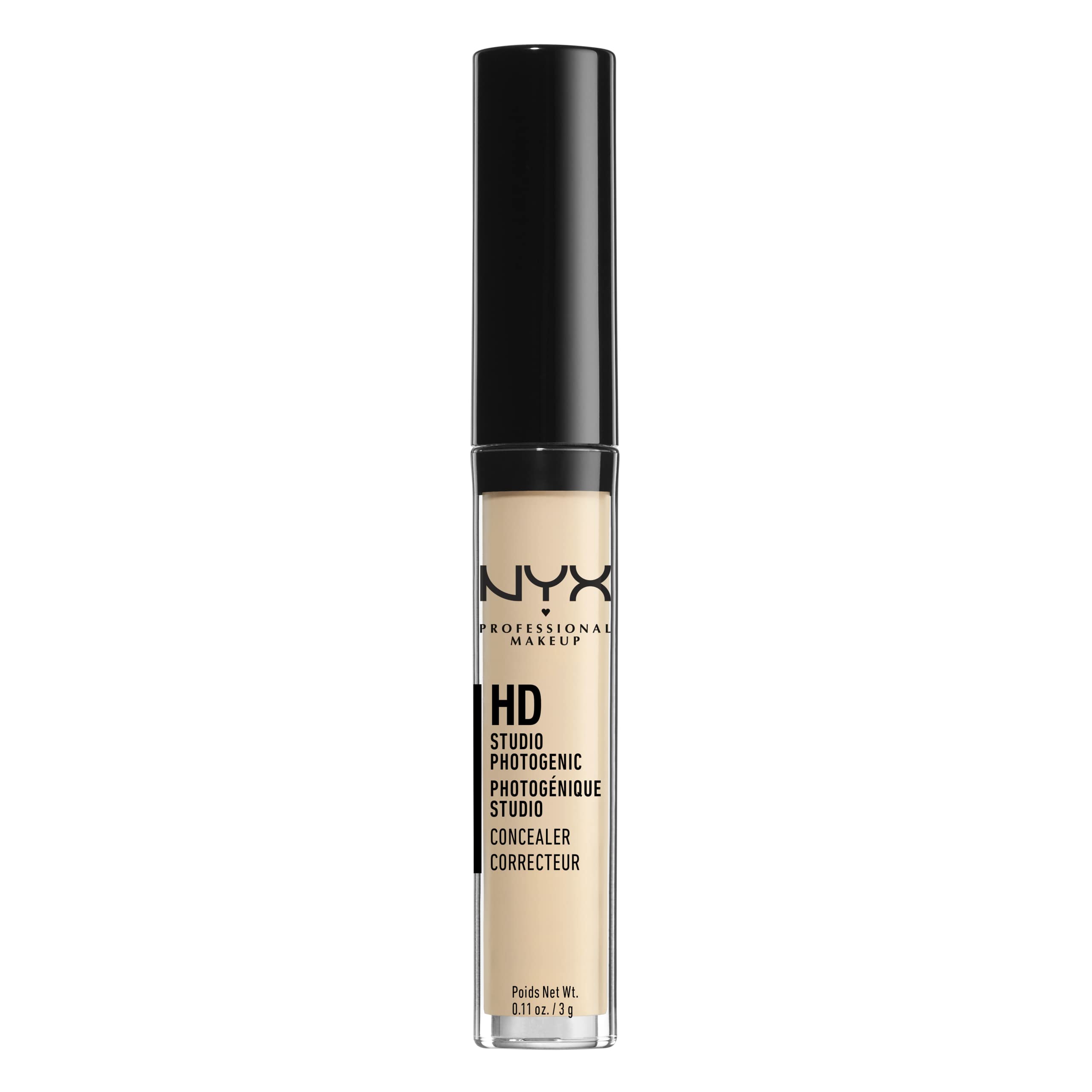 Concealer NYX HD Studio Photogenic Wand contorno suave para definir rasgos.