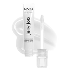NYX Jelly Job Lip Gloss brinda brillo labial vidrioso y volumen ligero.
