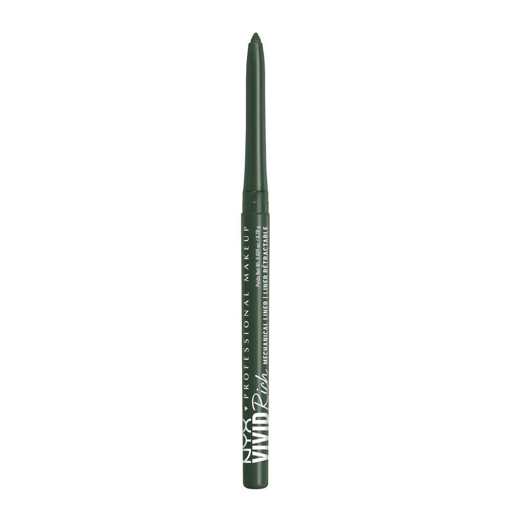 NYX Professional Makeup lapiz ojo mecanico Esmeralda Imperio para delineado preciso