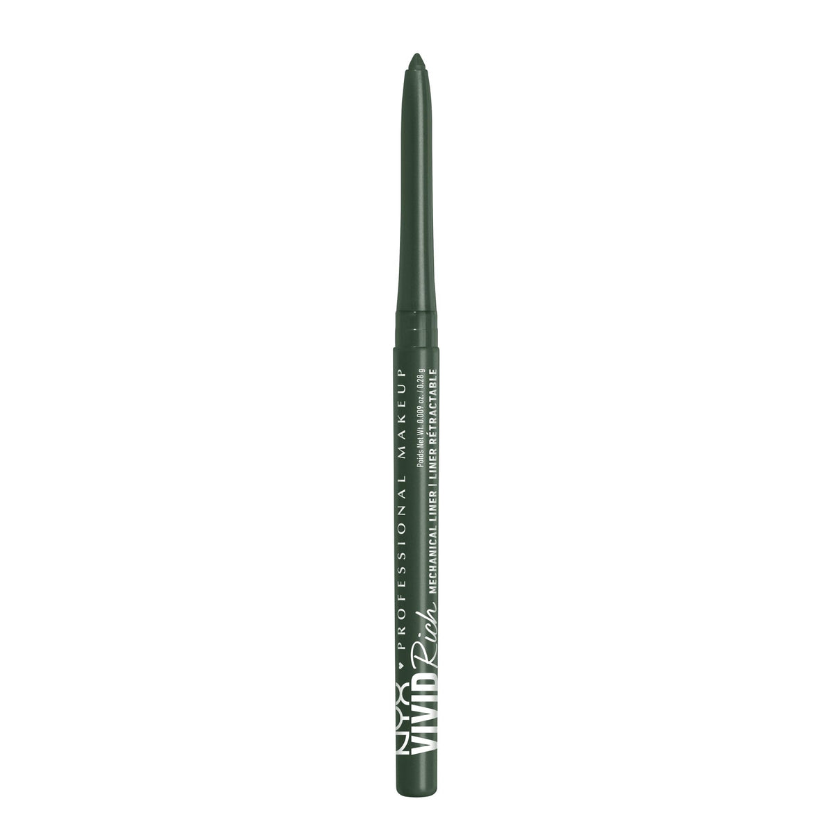 NYX Professional Makeup lapiz ojo mecanico Esmeralda Imperio para delineado preciso