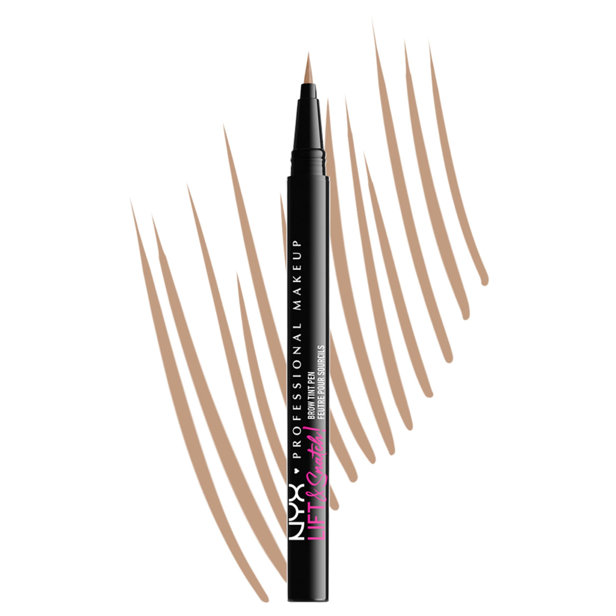 NYX Lift & Snatch cejas: lápiz preciso para un acabado natural.