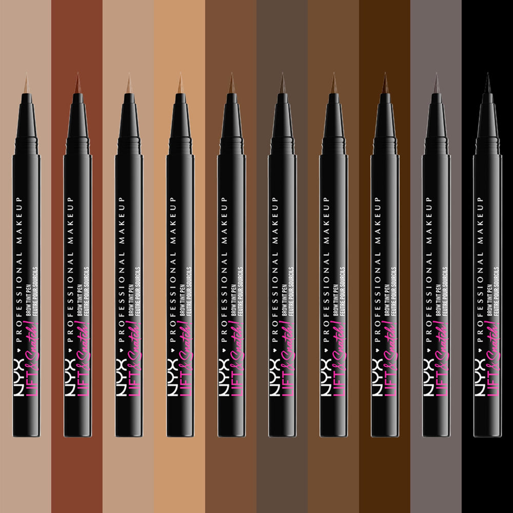 NYX Lift & Snatch cejas: pigmento modulable para intensidad deseada.