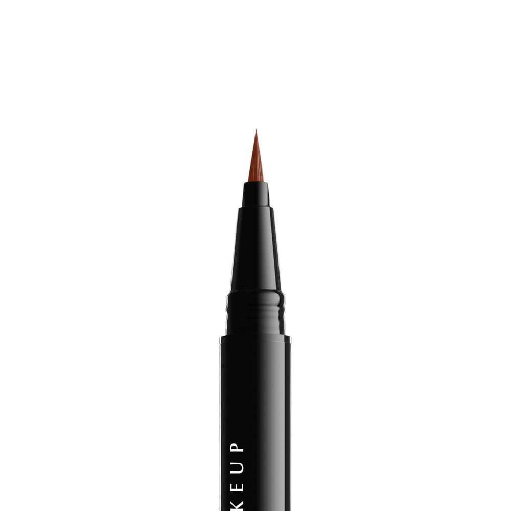NYX Lift & Snatch Eyebrow Tint Pen Auburn, flexibilidad microtip para trazos personalizados.