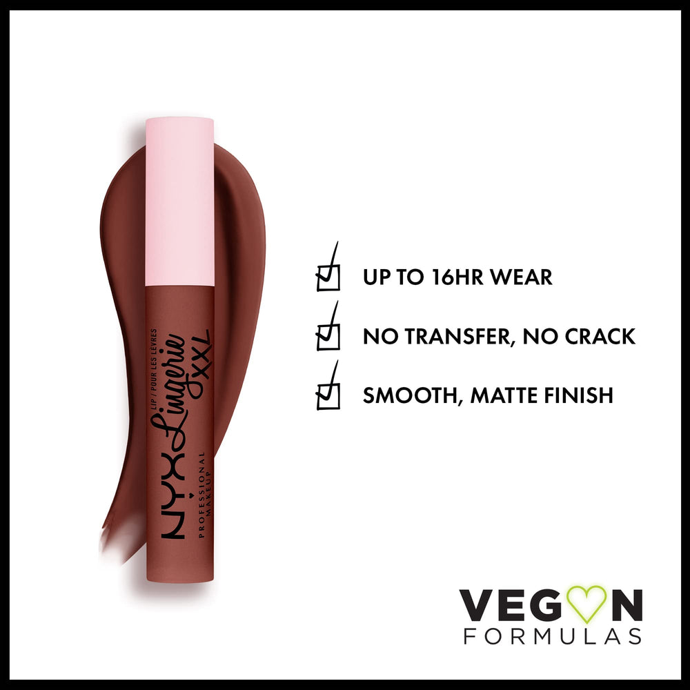 NYX Lip Lingerie XXL, aplicador cómodo para aplicación precisa en el centro de los labios.