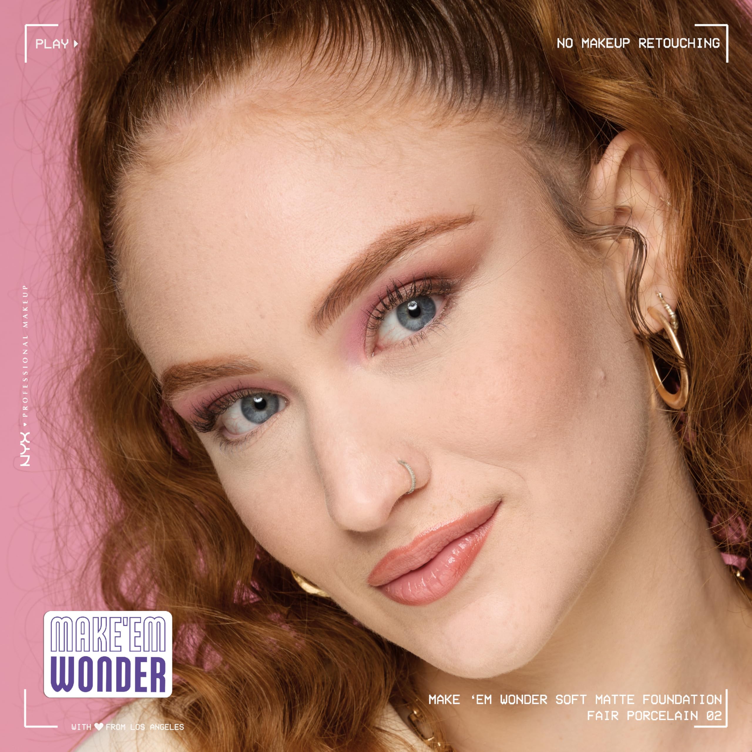 NYX Make 'Em Wonder resistencia-sudor base estable durante el día