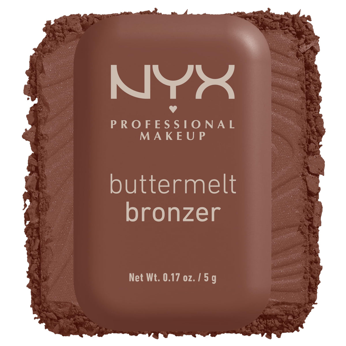 NYX Matte Buttermelt Do Butta Bronceador: empaque compacto para retoques rápidos.