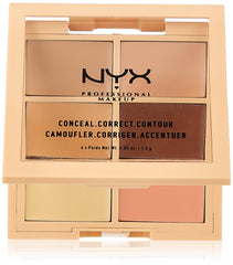 NYX Conceal Correct Contour Light frente: corrección de tono para unificar la piel