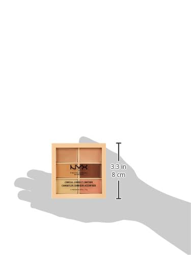 NYX Conceal Correct Contour Light práctico para retoques diarios y bolso