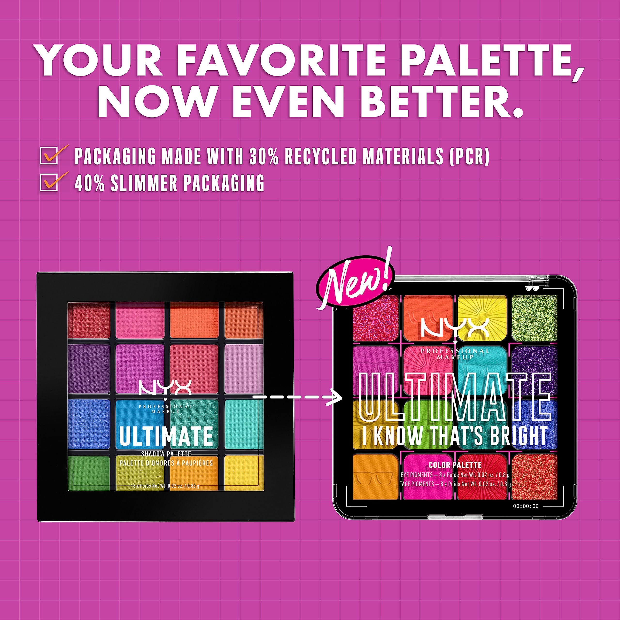 NYX Ultimate Shadow: combinaciones para estilos de día y noche.