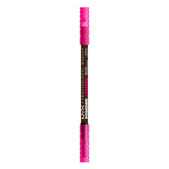 NYX Powder Louder Brow Pencil creates a full brow shape with natural-looking color.