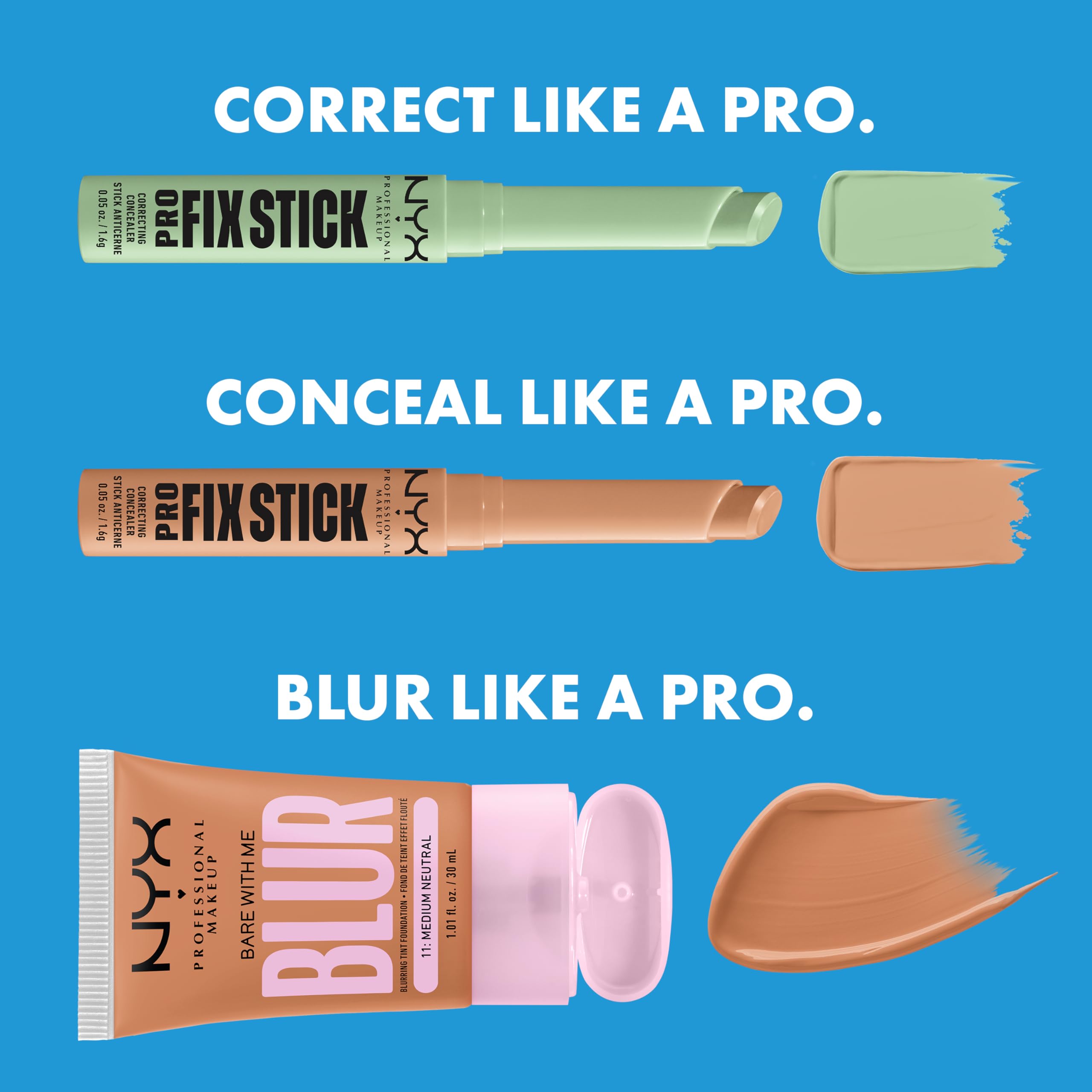 NYX Pro Fix uso diario para ojeras y manchas
