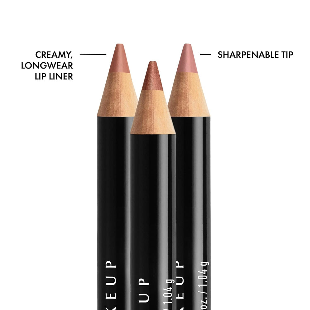NYX delineador labial Slim Ever, muestra del tono Ever para labios definidos.