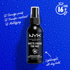 NYX Professional Makeup fijador de larga duración hasta 16 horas