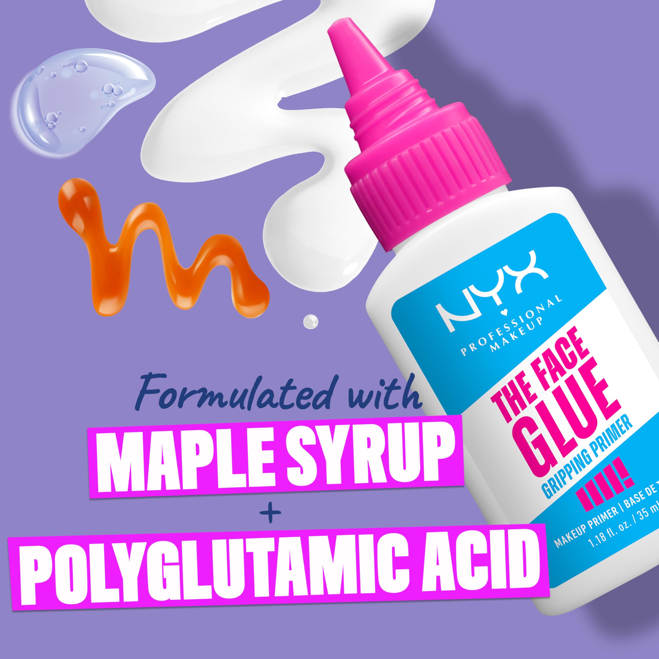 NYX The Face Glue Primer, acabado soft focus que suaviza la piel.