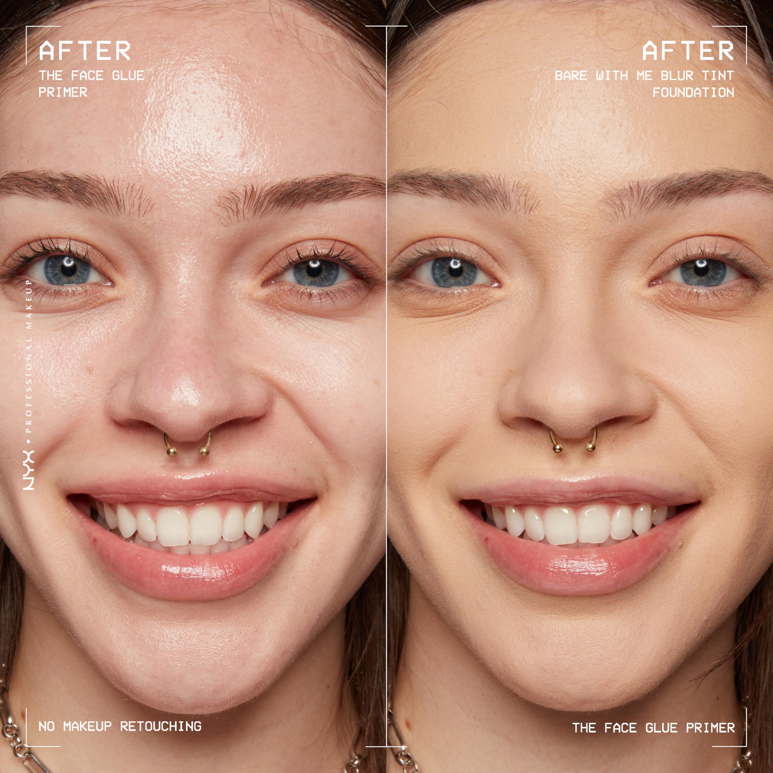 NYX The Face Glue Primer, sirope de arce proporciona mayor agarre.