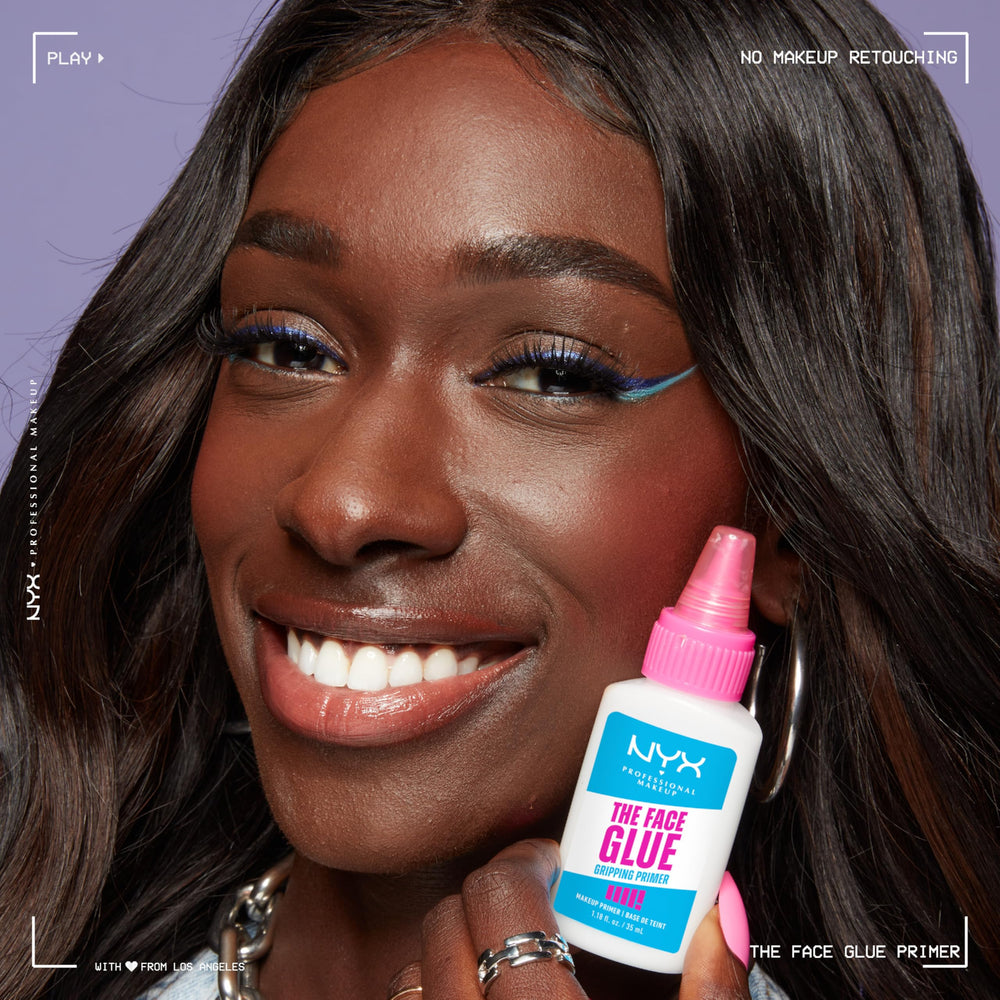 NYX The Face Glue Primer, ideal para completar look duradero.