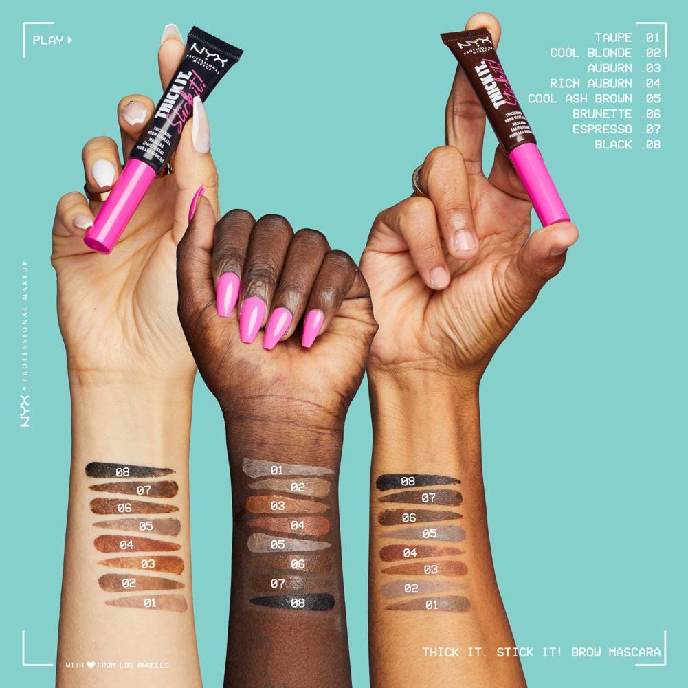 NYX Thick It Stick It: tinte ligero para un look pulido.