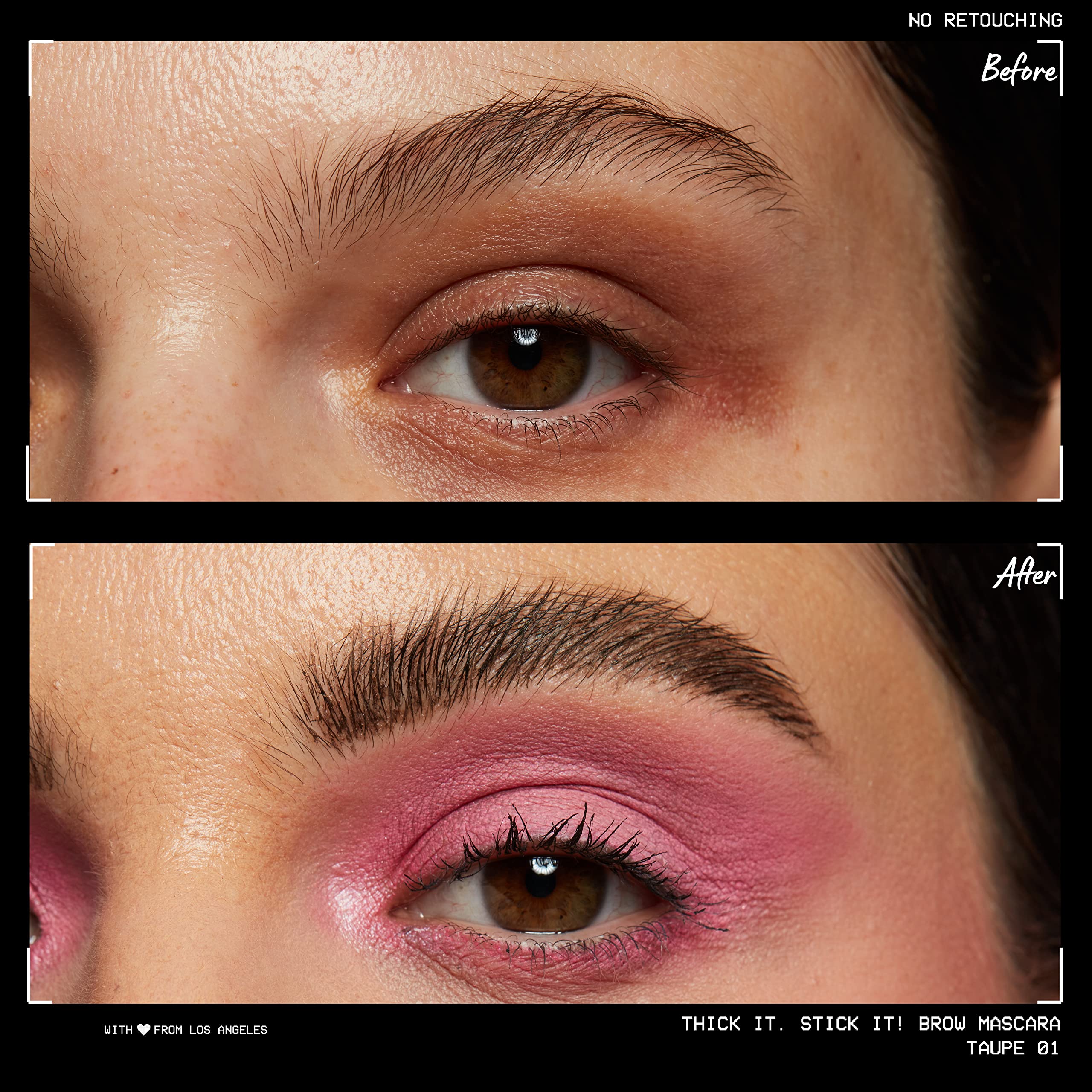 NYX Thick It Stick It: definición precisa de cejas con tono taupe.