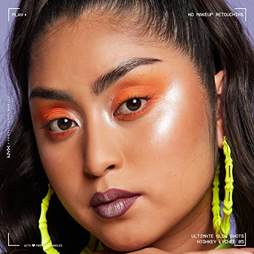 Fruit-inspired shade range from NYX Glow Shots displayed