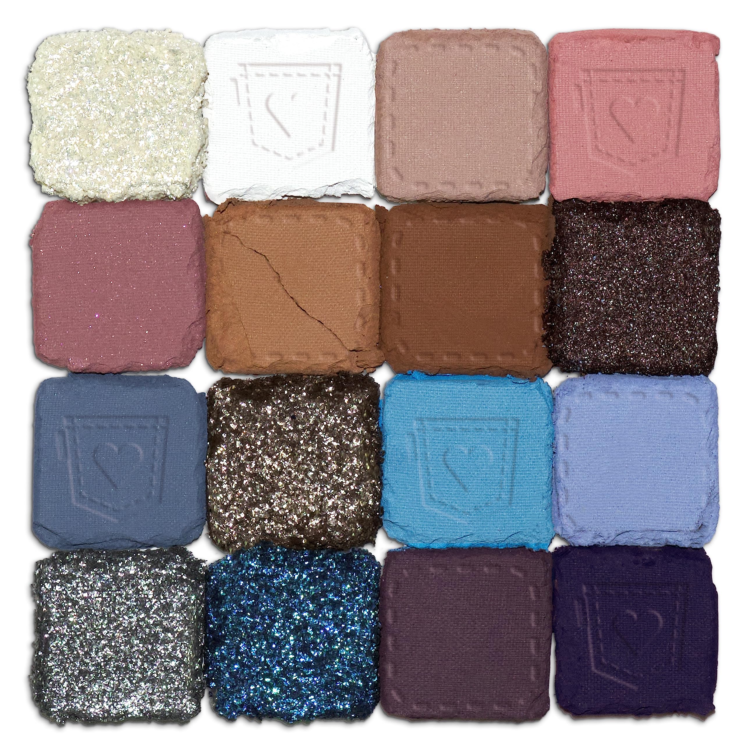 NYX Ultimate Shadow Palette Vintage Jean Baby compact open reveals diverse colors