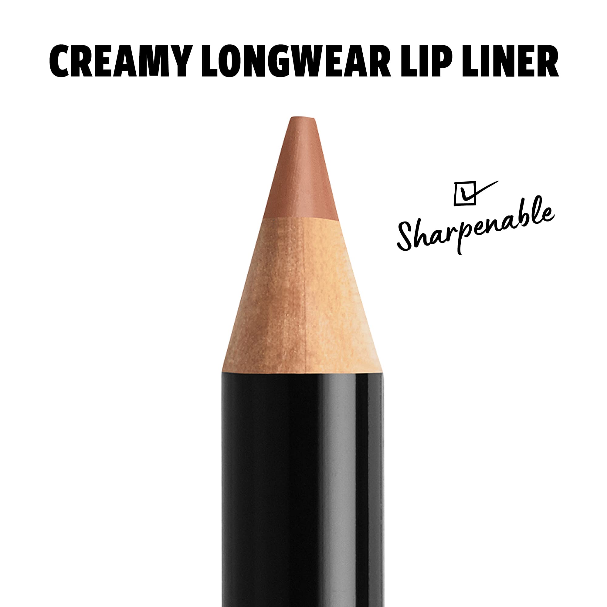 NYX Slim Lip Pencil creamy texture close-up highlighting buttery glide