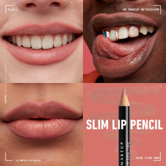NYX Slim Lip Pencil long-wear formula close-up highlights creamy texture