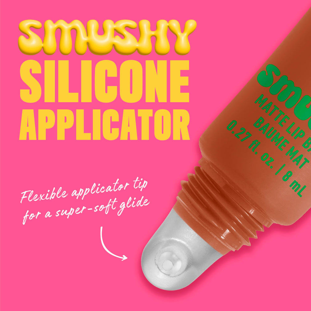 NYX Smushy Matte Lip Balm pigmento suave para uso diario.