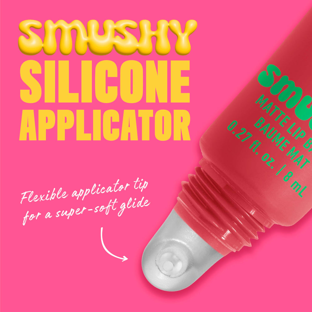 Cruelty-free certificado por PETA para NYX Smushy Matte Lip Balm.
