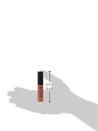 Packaging shot of NYX Soft Matte Lip Cream tube and cap.