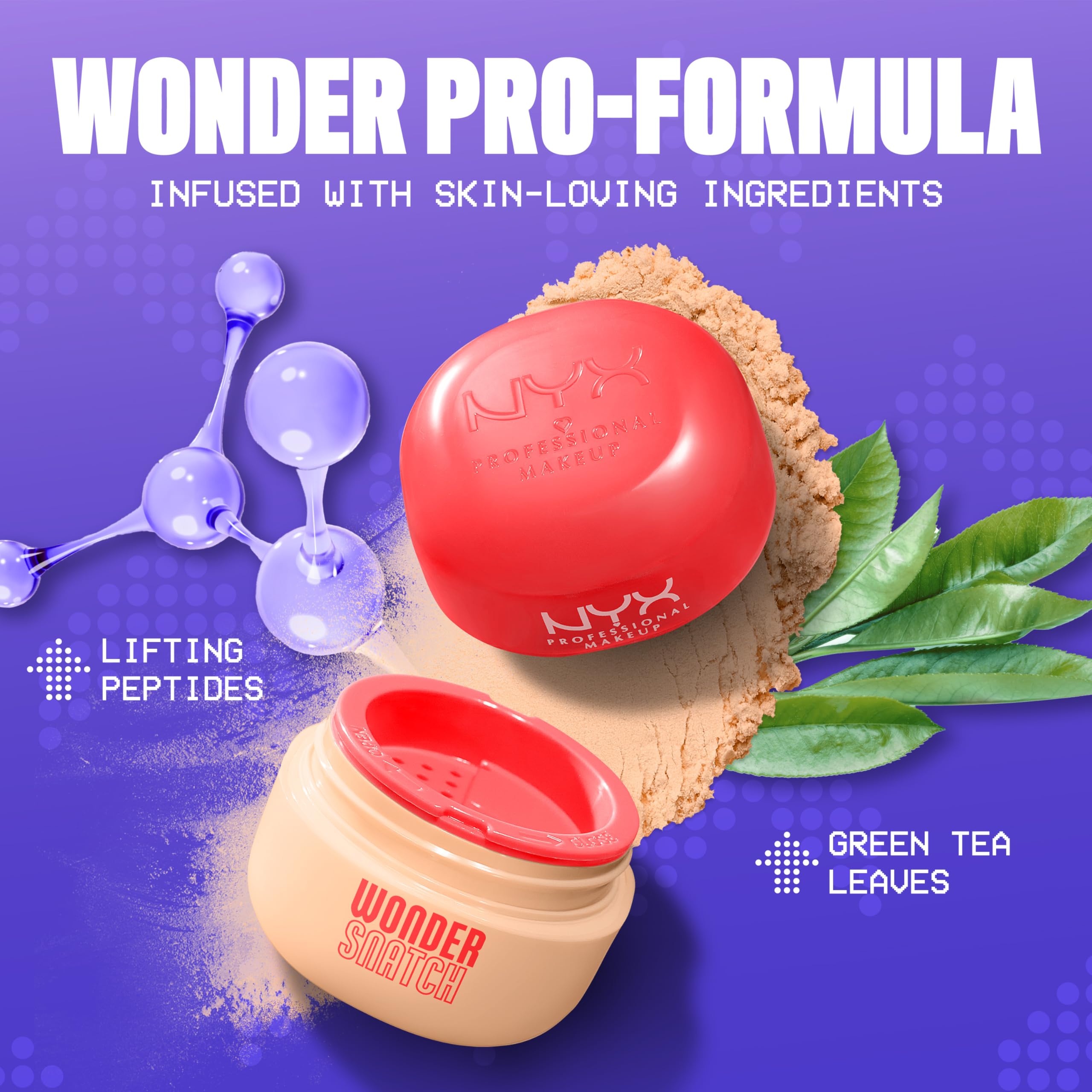 NYX Wonder Snatch aplicación bake para fijar maquillaje