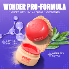 NYX Wonder Snatch aplicación bake para fijar maquillaje